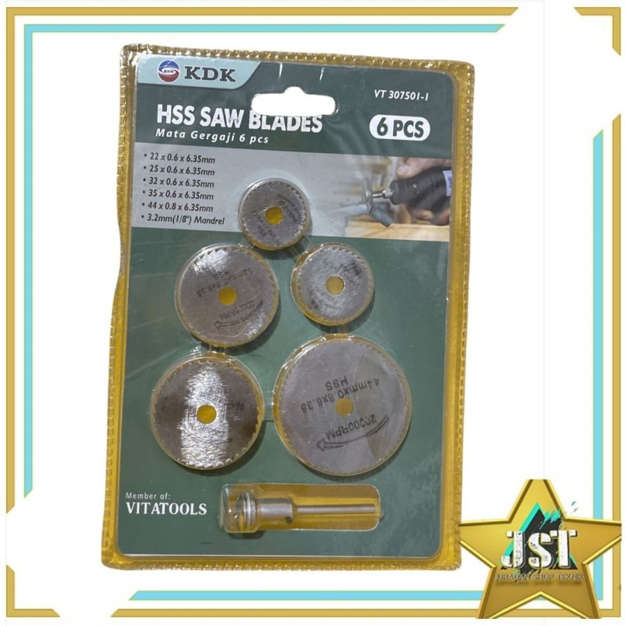 Rotary Saw Blade / Mini circular saw / Saw Blade Die Grinder HSS 6pc