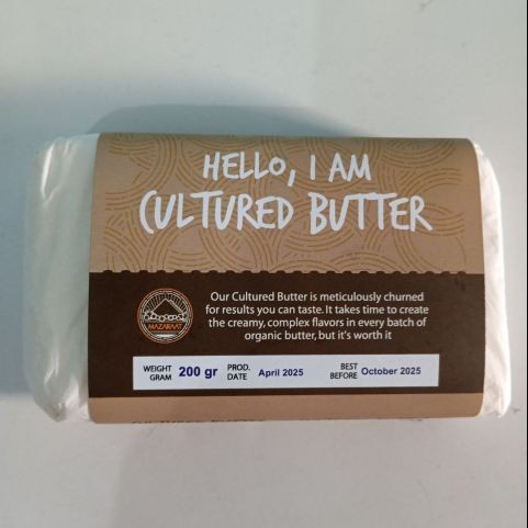 

Mazaraat Cultured Butter | Butter | Butter Organic |
