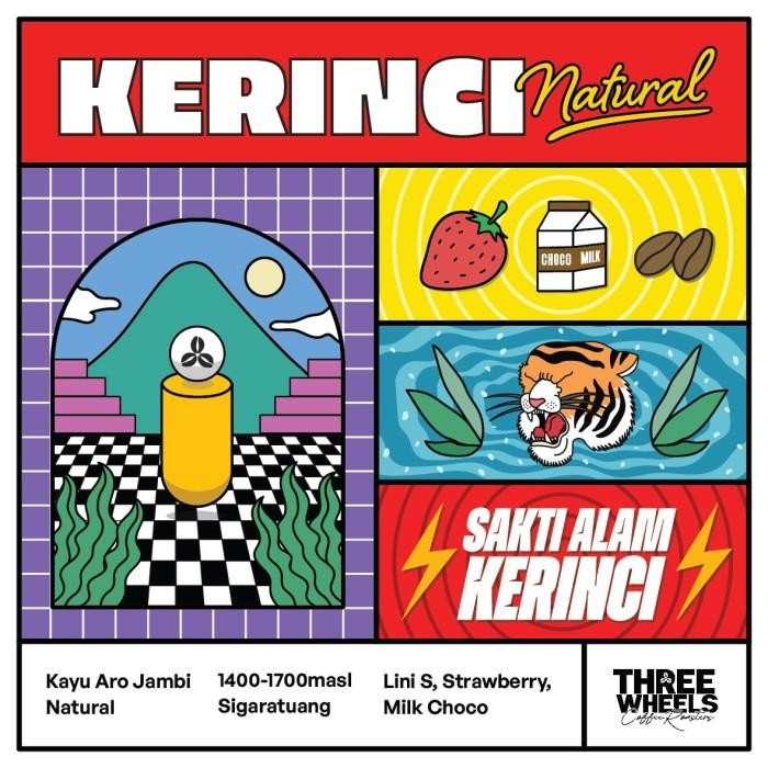 

Kopi Kerinci Natural Three Wheels
