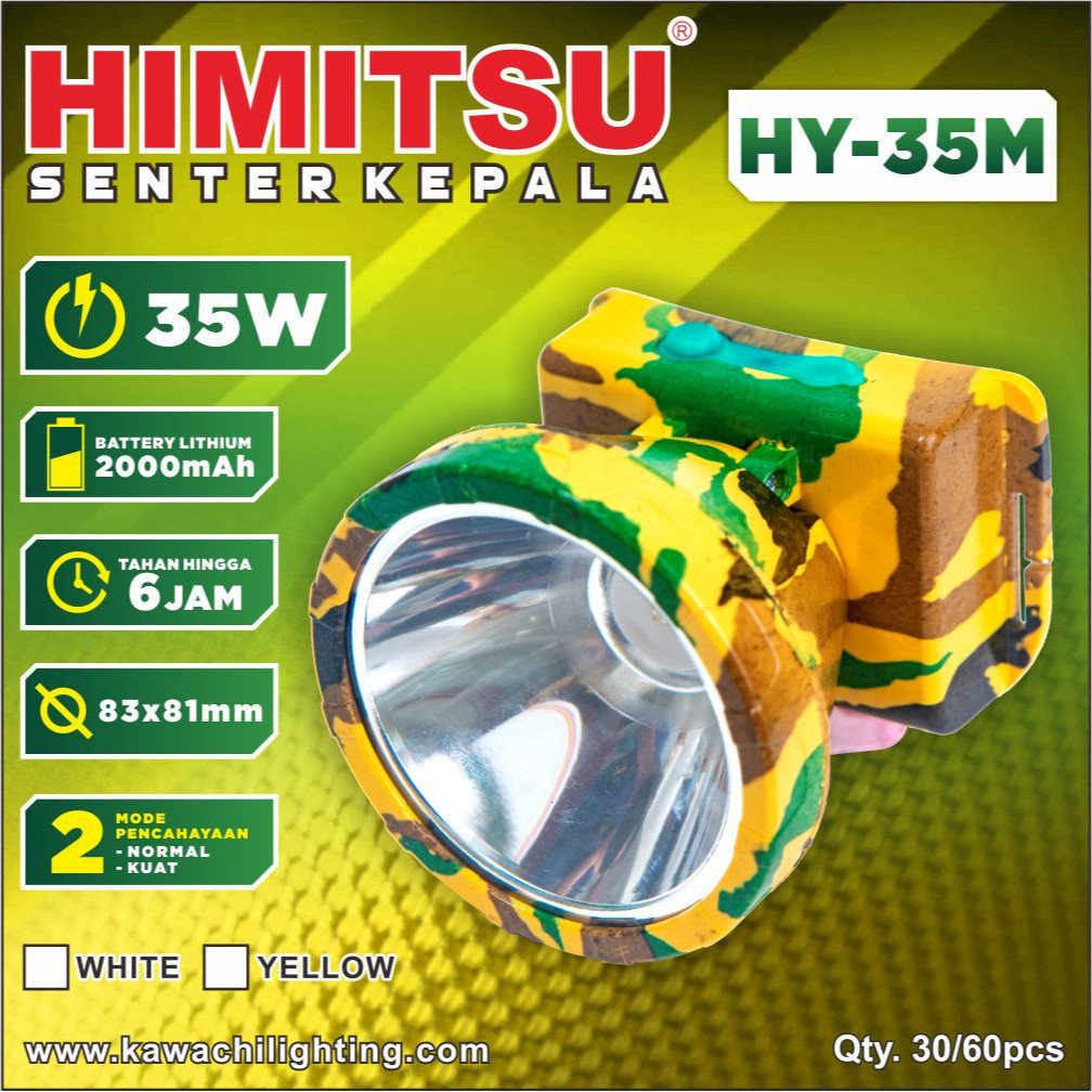 SENTER KEPALA 35WATT HIMITSU HY-35M
