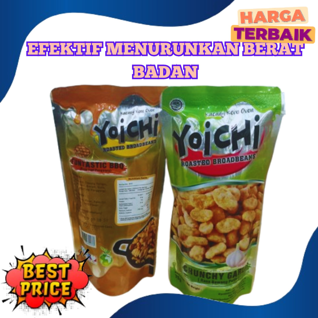 

Bisa Cod Yoichi Kacang Koro Garlic Powder Bawang Putih Pedas Rasa Balado Barbeque Asin Gurih Makanan Ringan