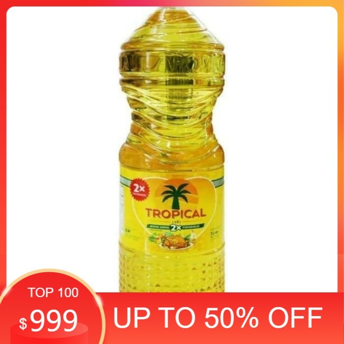 

Minyak Goreng Tropical 2 Liter Botol Best Seller