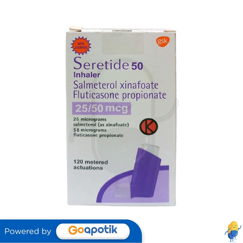 Seretide Inhaler 25/50 Mcg Box