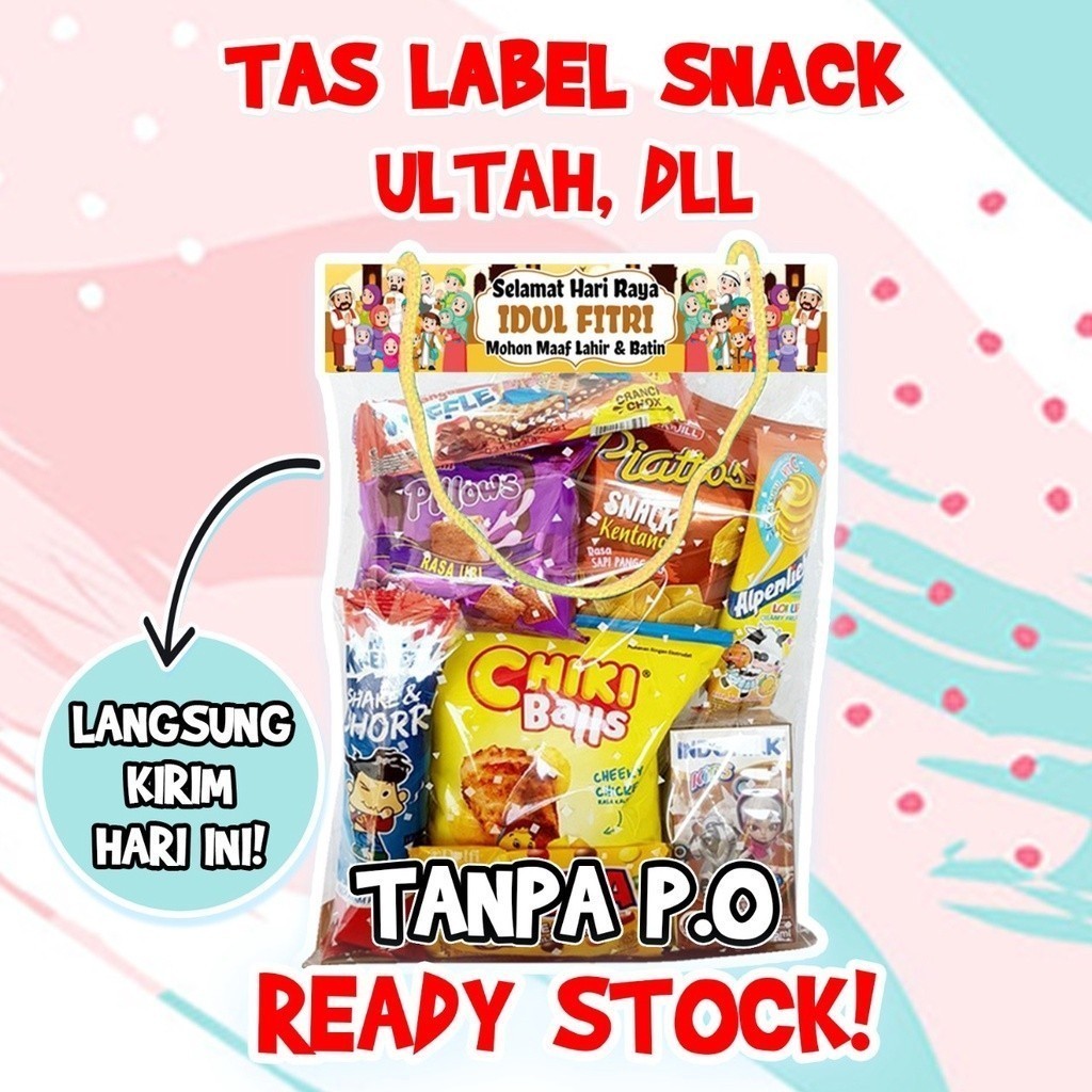 

ACC Label Ulang Tahun Kertas Bungkus ukuran 20 x 30 Snack Ultah Anak Siap Kirim