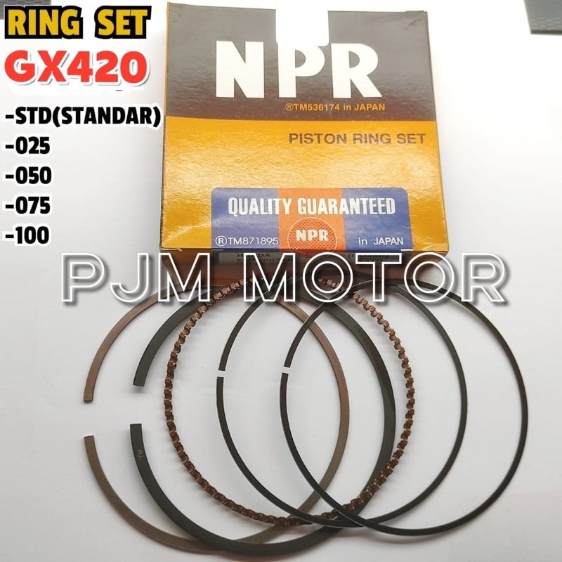 

Gx420 Ring piston reng seher mesin pengerak engine 20Hp 22Hp NPR amplas