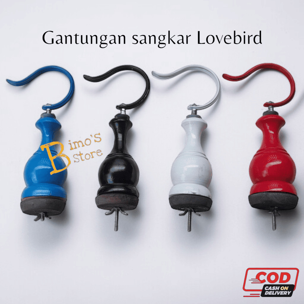 Gantungan Sangkar Lovebird Fullset Pion LB Pion Lovebird Gantungan Burung Cantolan Sangkar Burung BB