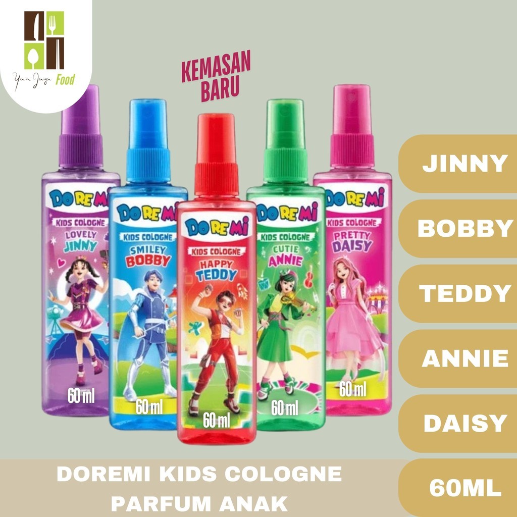 Doremi Kids Cologne 60ml Parfum Anak Pewangi Badan Anak