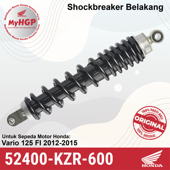 52400KZR600 Shock breaker Belakang Vario 125 2012 - 2015 52400-KZR-600