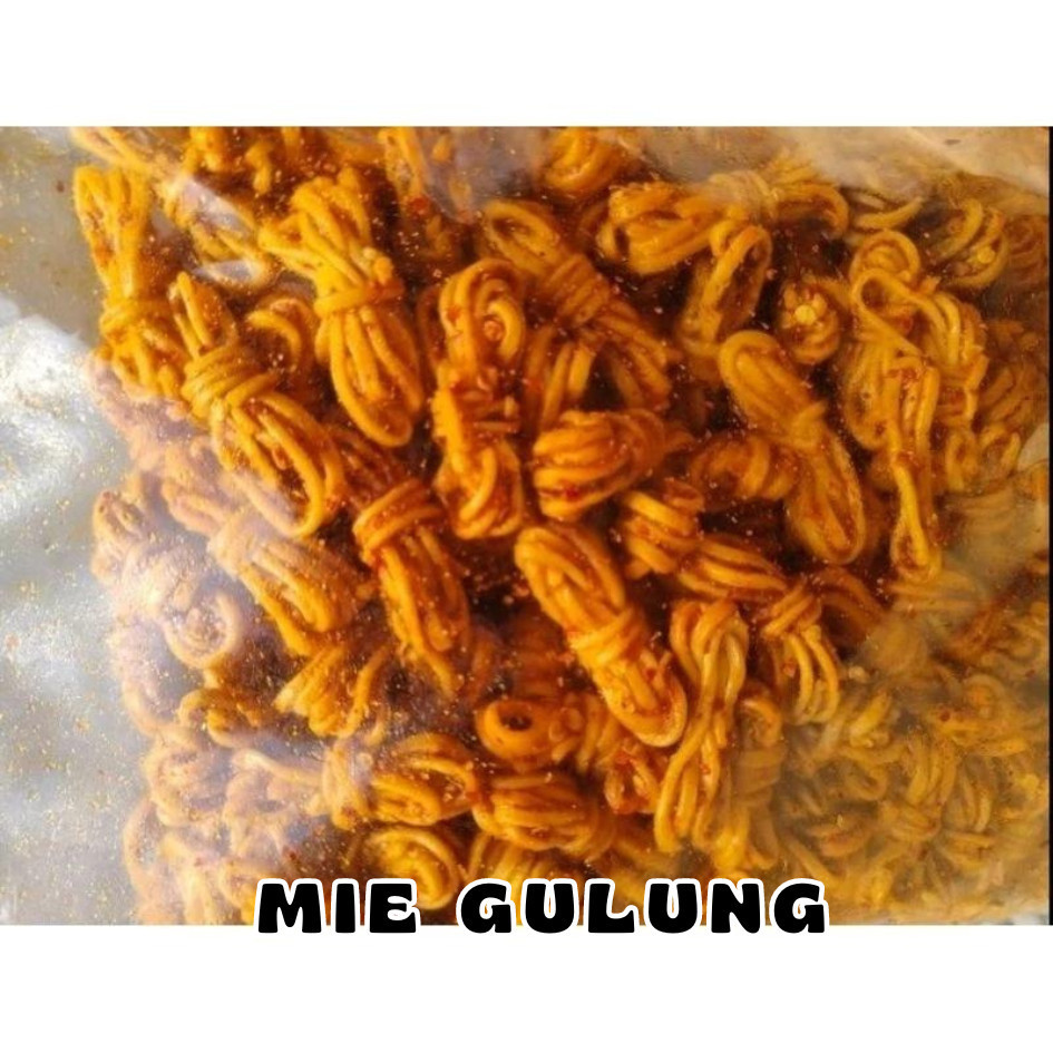 

COD mie gulung pedas daun jeruk / mie gulung pedas manis / mie gulung 1kg / mie gulung