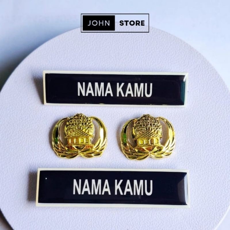 

Paket Name Tag Asn Papan Nama Plus Pin Korpri Terbaru Terbaru