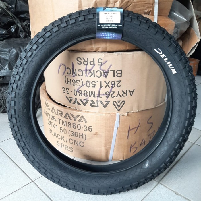 Ban Luar 20 x 3.00 3.0 Sepeda BMX FAT BIKE. 30 TPI. DELIUM / SWALLOW