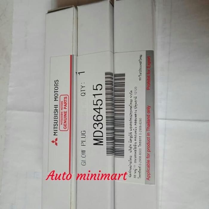Busi Pemanas Glow Plug L300 - L200 - STRADA TRITON