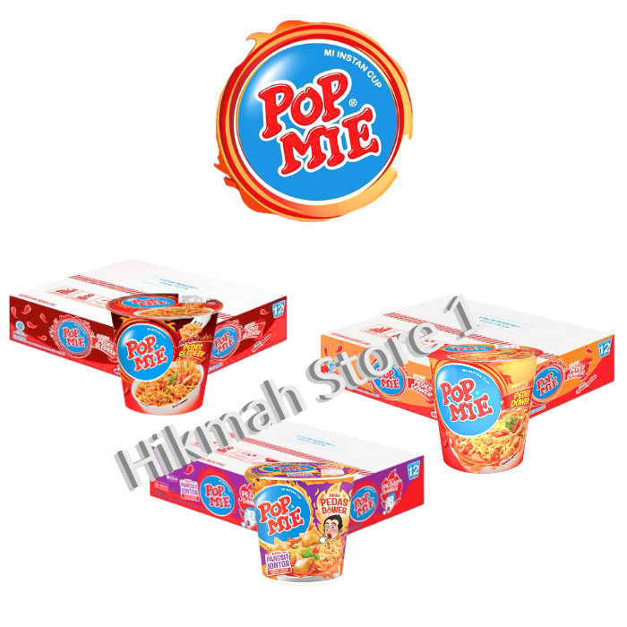 

Pop Mie Goreng Pedes Gledeek 1 Dus/12pcs 1pc 900gr / Pop Mie Kuah Pedes Dower 1 Dus-12pcs 1pc 900gr