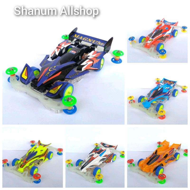 TAMIYA AODA MINI 4WD MS CHASIS/AODA CHASIS WARNA / BENING