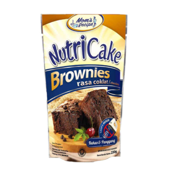 

NutriCake Brownies Coklat 230 g