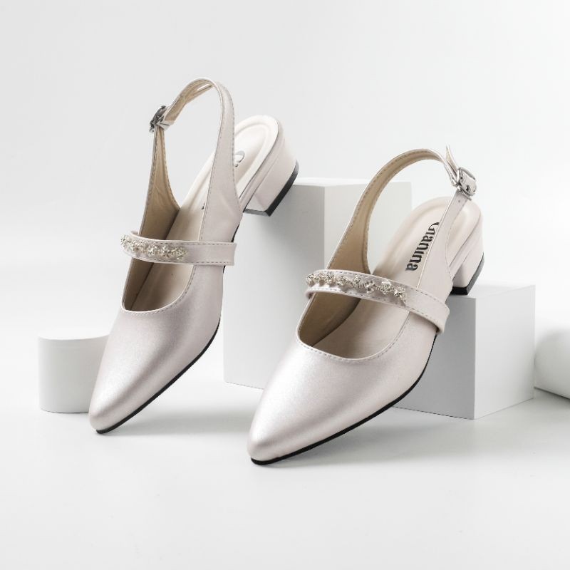 Sepatu Wanita / Gianina - Joanna Rosegold Mules