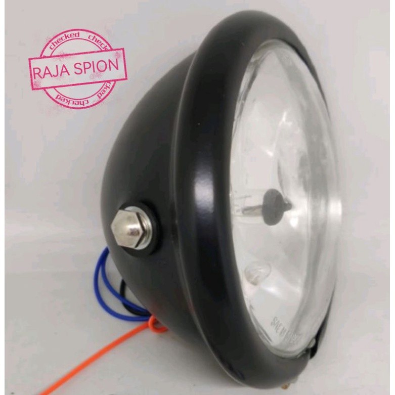 nanisumar8.allshopReflektor cb100/lampu depan cb100/reflektor cb pesek/lampu depan cb pesek