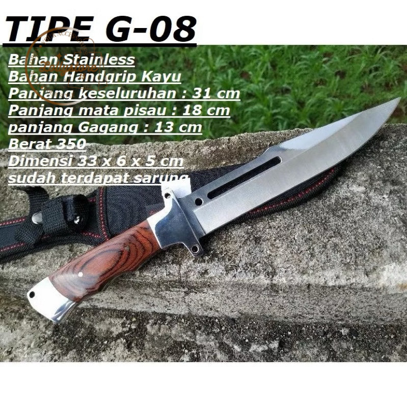 Survival Kit Pisau Columbia G03 G08 G02 Peralatan Outdoor