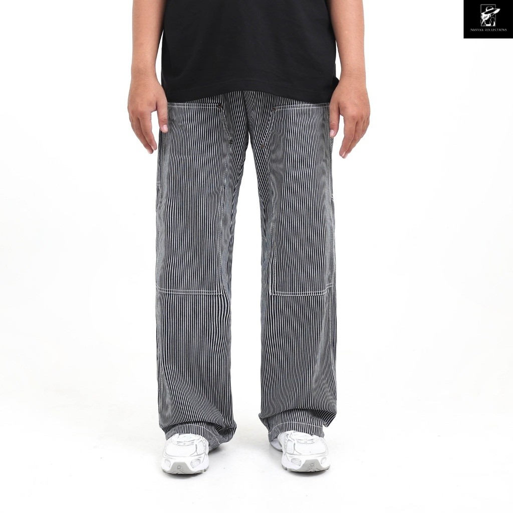 TIMEBOMB - CARPENTER PANTS - Celana Carpenter Reguler | Carpenter HICKORY |  DELGO