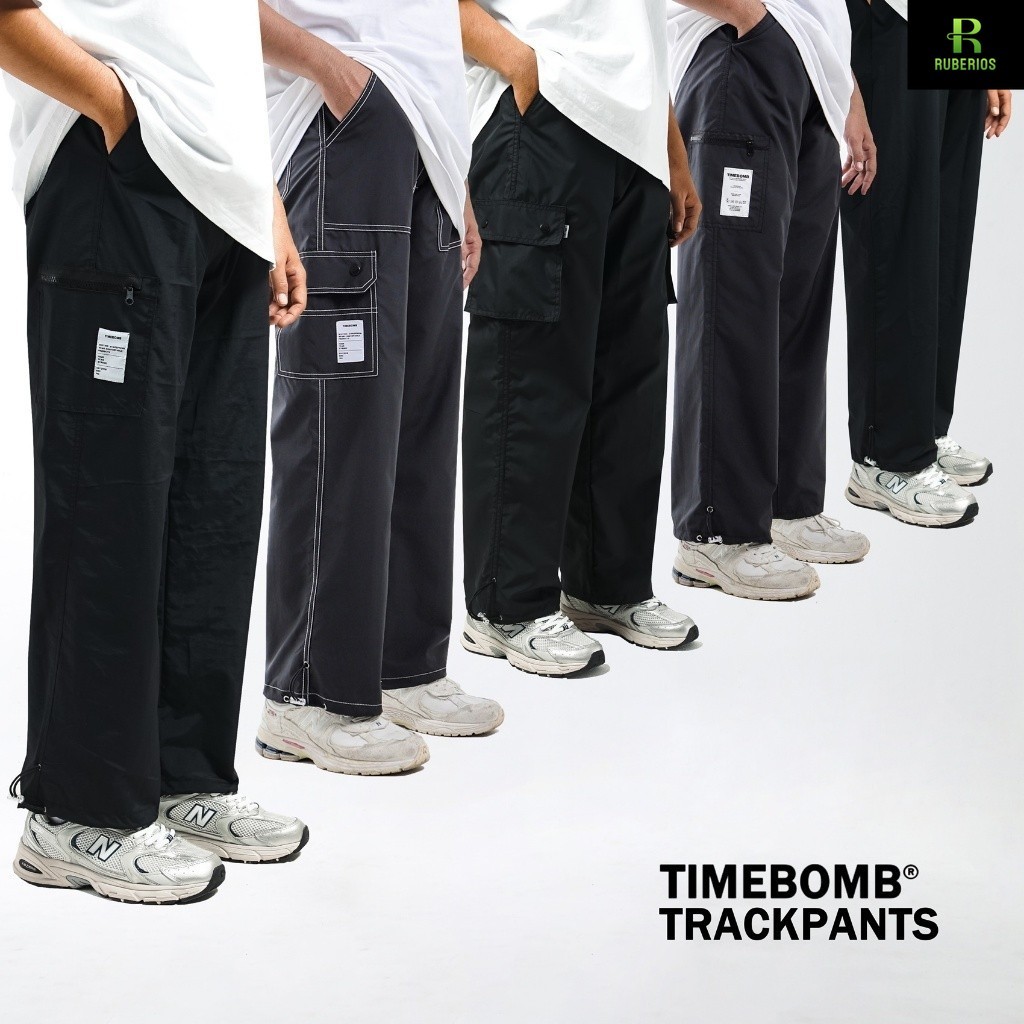 TIMEBOMB | CELANA TRACKPANTS PARASUT | TRACK PANTS CARGO