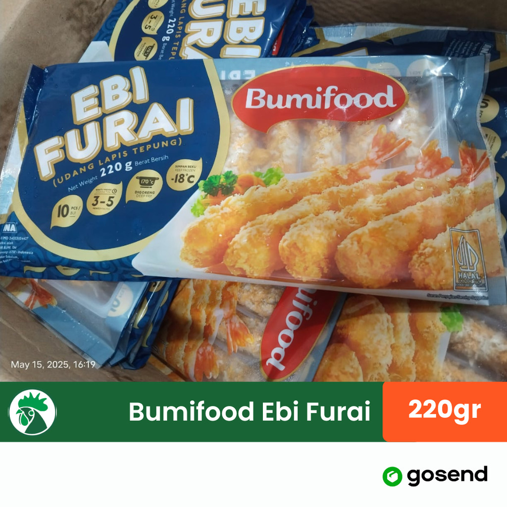 

Bumifood Ebi Furai | Udang Goreng Tepung | Udang Tempura