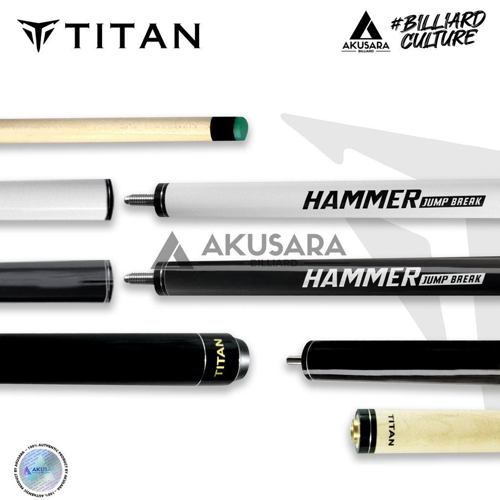 Titan Hammer Jump Break (HEAVY HIT TECHNOLOGY) Cue Stick Billiard
