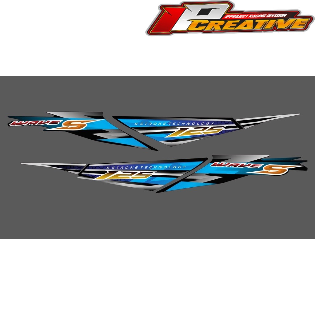 Striping wave 125s supra x 125 old