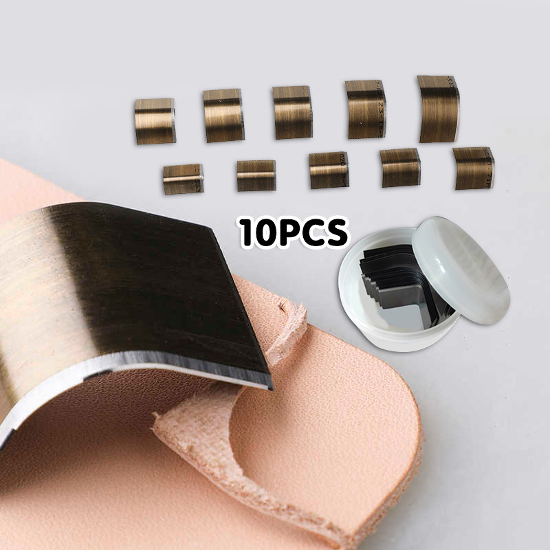 

10pcs Leather Belt Wallet Strap Corner Edge Trimmer / Pisau Pon Sudut Kerajinan Kulit