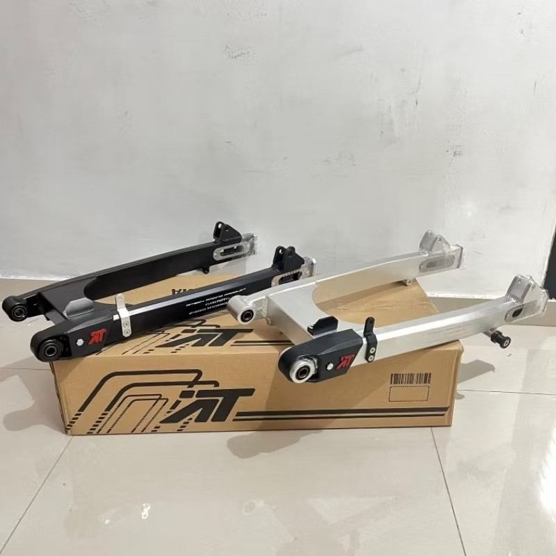 Arm Aluminium AItech Swing Arm AItech PNP Rx King Rxking Silver Dan Hitam