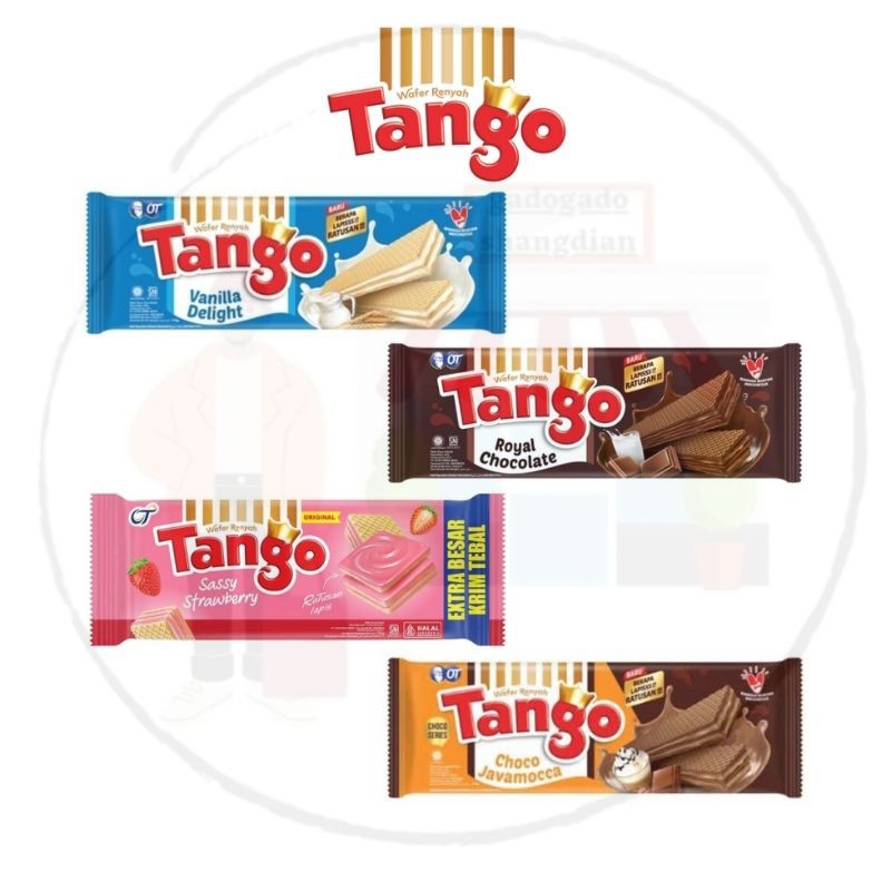 

TANGO Wafer Long Vanilla Delight - Royal Chocolate - Sassy Strawberry - Choco Javamoca - ARM