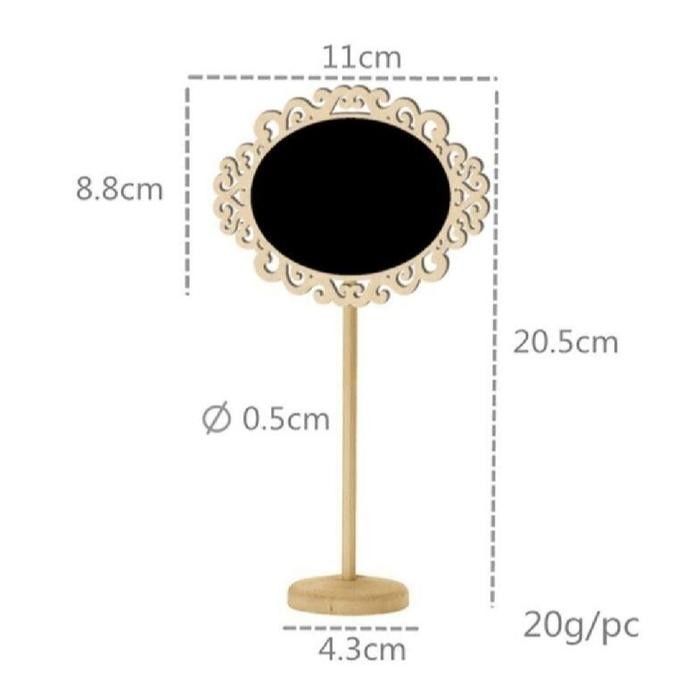 

Promo MINI CHALKBOARD Papan Tulis Kayu Mini - Oval Curly terlaris