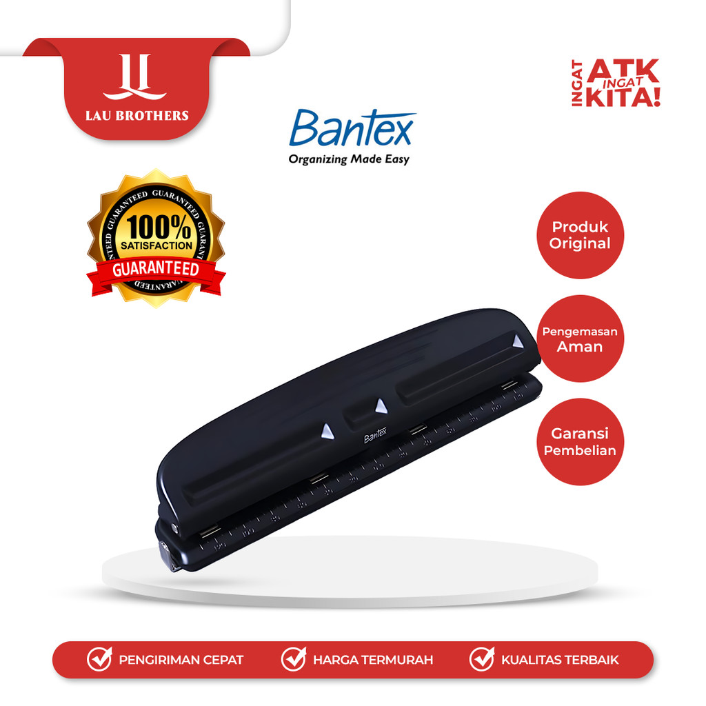 

BANTEX 4 PEMBOLONG KERTAS/ HOLE PUNCH BD6444 (1PC)