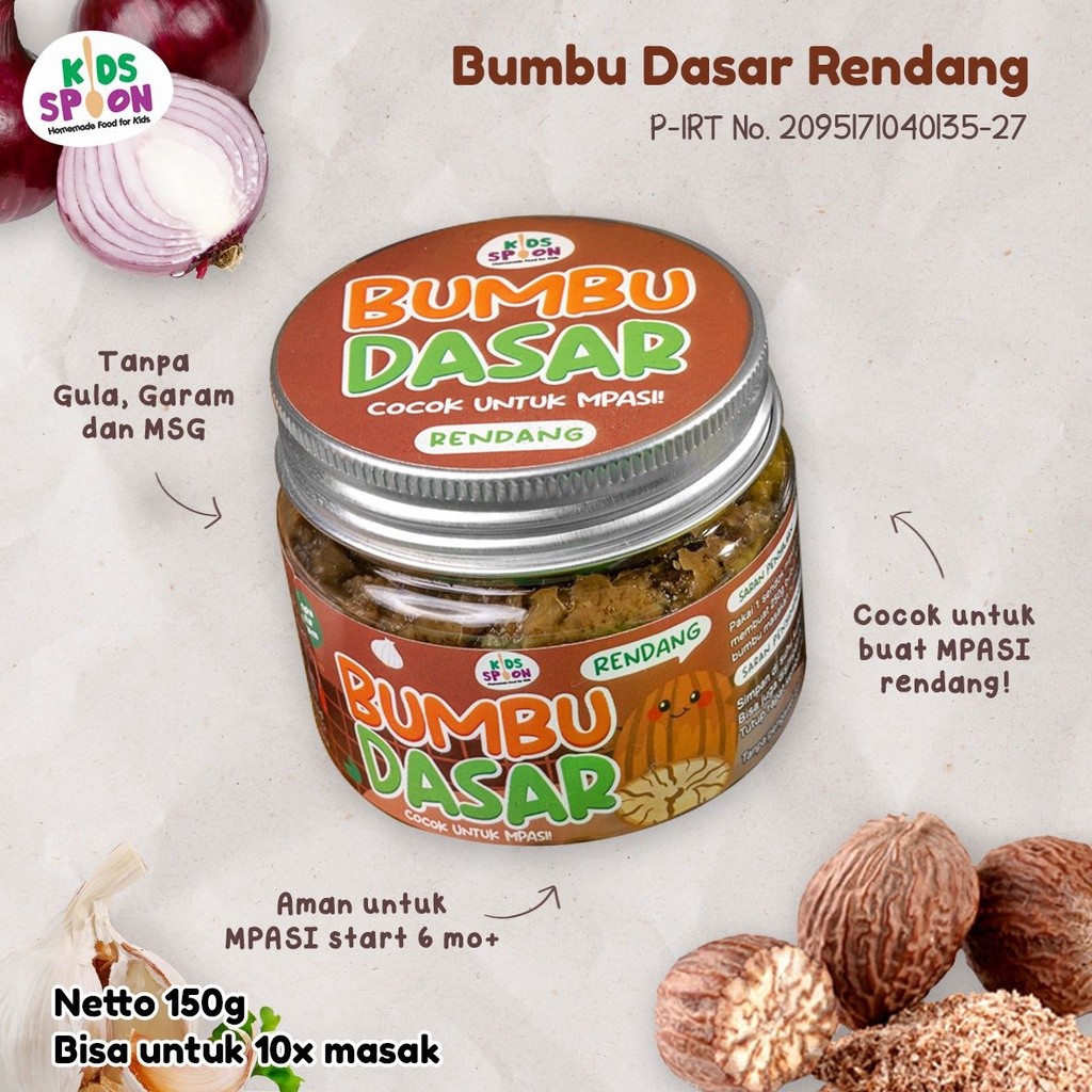 

Kids Spoon Bumbu Dasar Rendang