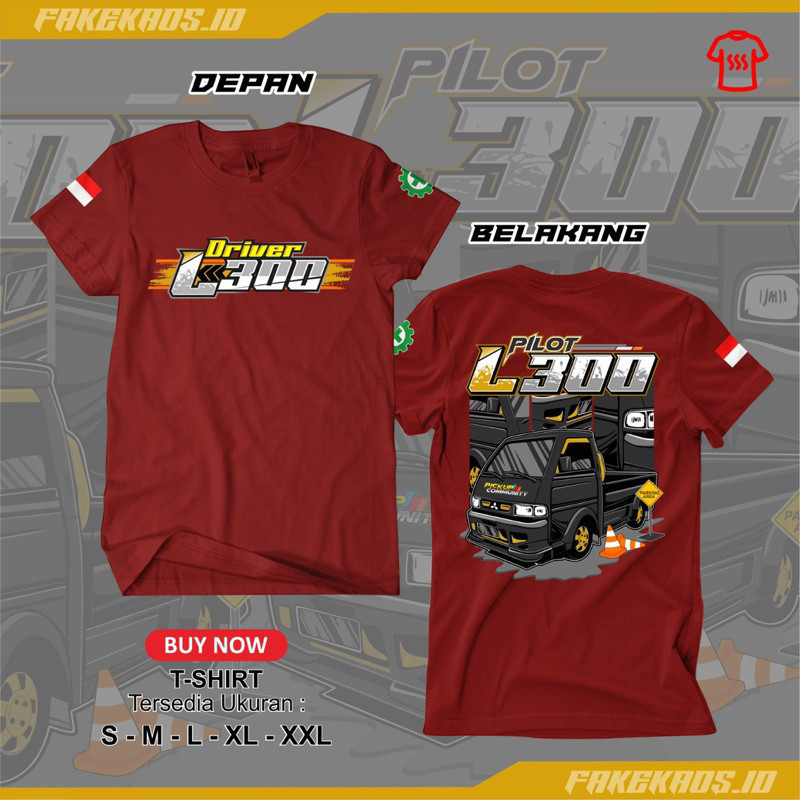 KAOS DRIVER L300 KAOS DRIVER MUDA PILOT DARAT