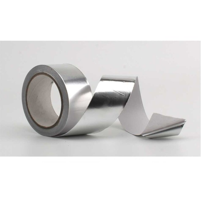

TRFF Lakban Aluminium Foil Tape 0.06mm Tahan Panas Anti Bocor YSX1BC