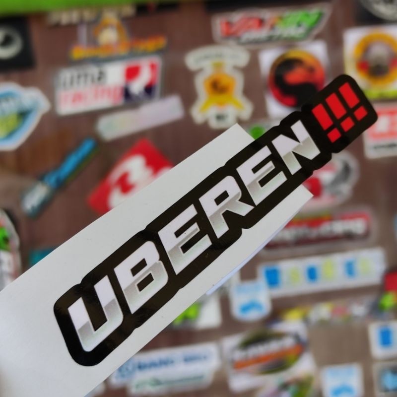 

stiker uberen!!