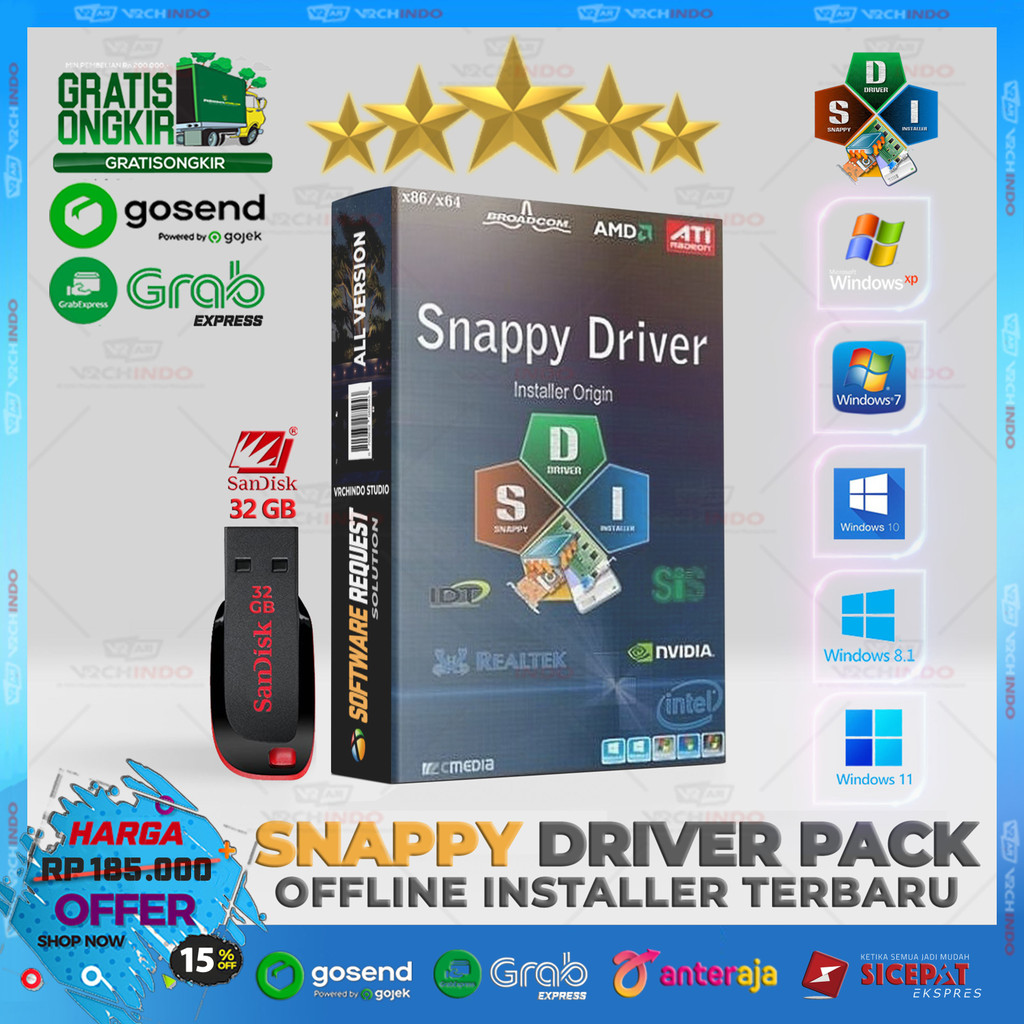 DriverPack Offline Solutions | USB Driver Installer - Driver Pack Untuk Instalasi Driver OS Windows