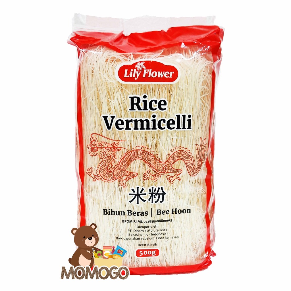 

LILY FLOWER RICE VERMICELLI/BEE HOON 500GR