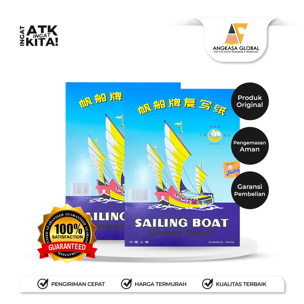 

SAILING BOAT KERTAS KARBON/ CARBON PAPER (1BUKU)