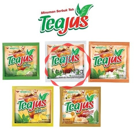 

WINGSFOOD TEA JUS TEAJUS GULA BATU ISI 10 SACHET - Fasyanita Denpasar