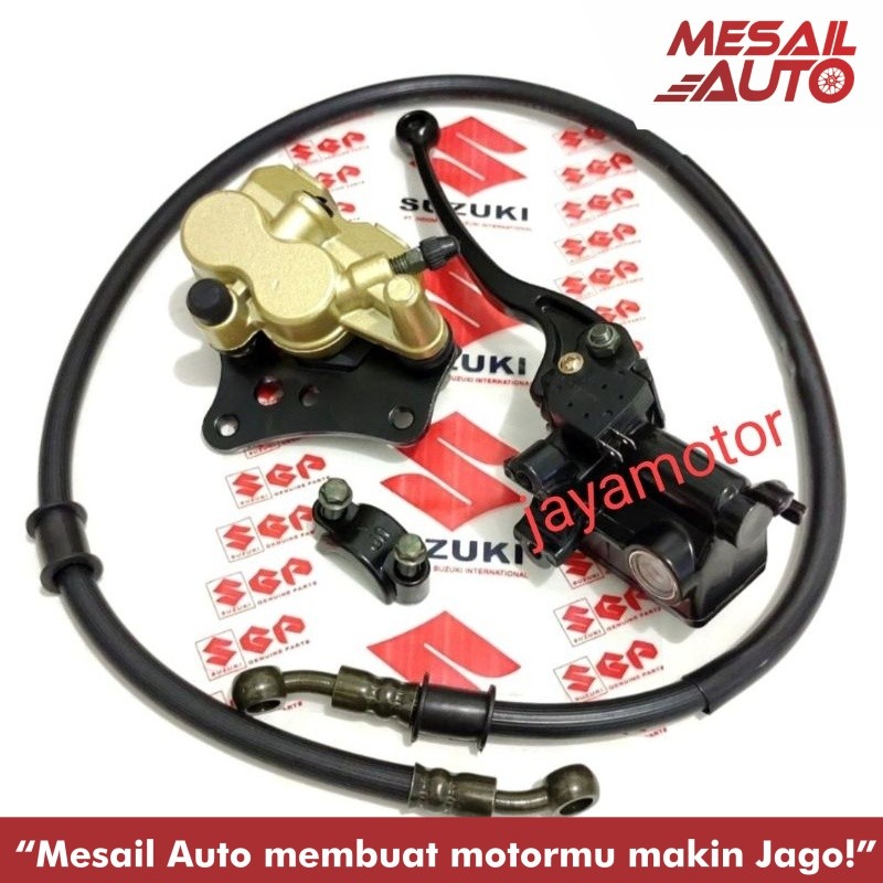 selang rem+master rem+kaliper depan Suzuki satria fu