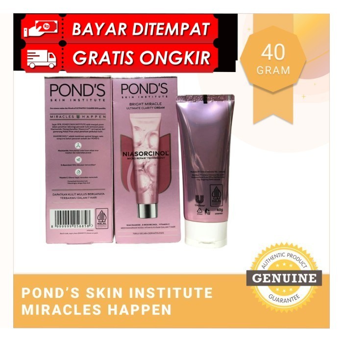 COD PONDS WHITE CREAM SERUM ALL VARIANT - 40 gr ORIGINAL PRODUK