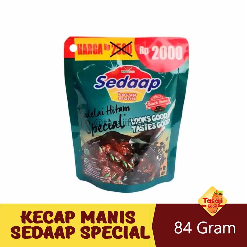 

Kecap Manis Sedaap Special 84 GR Refill Pouch