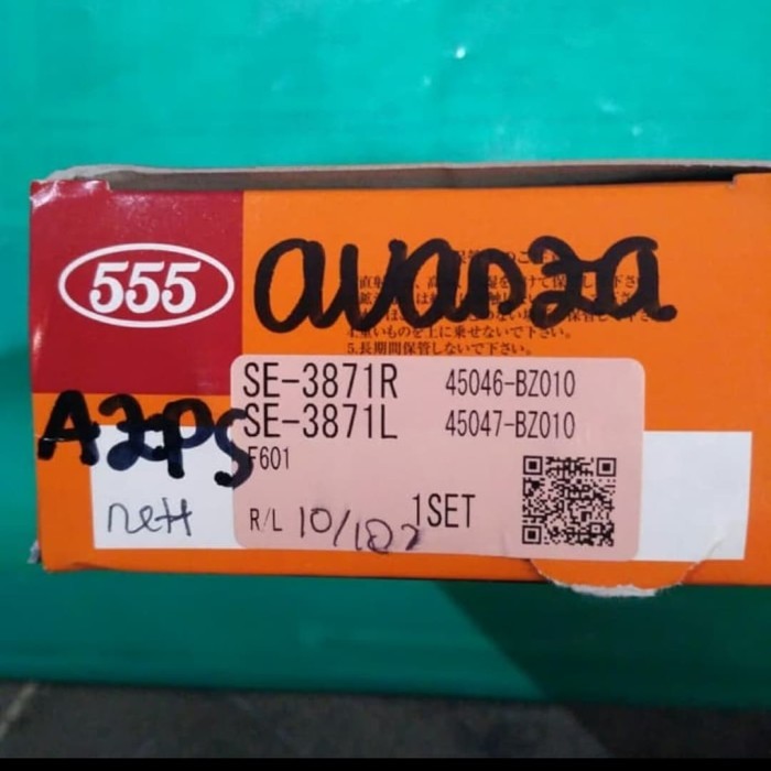 Tie Rod End Avanza Xenia Original 555 Jepang