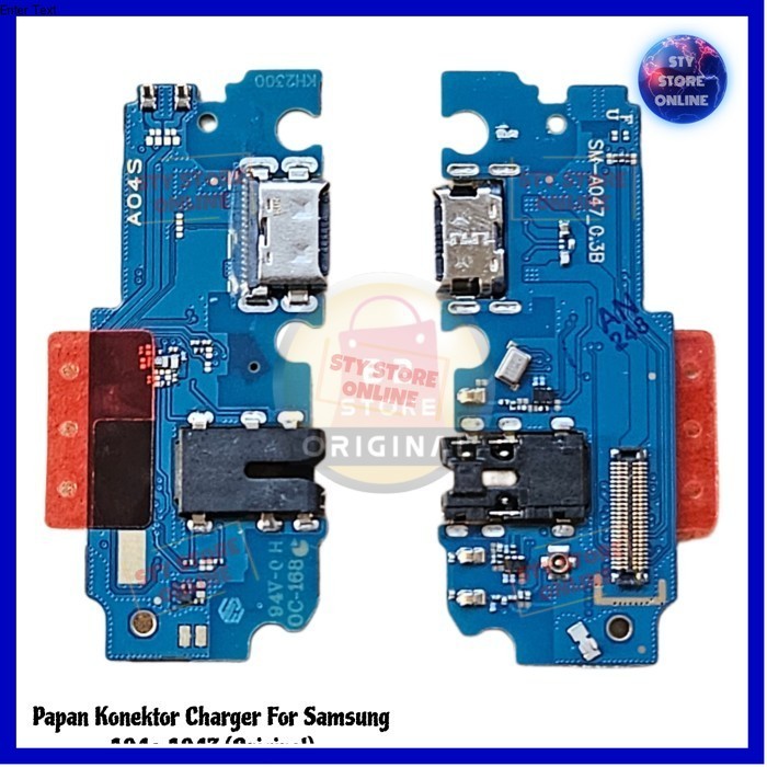 Flexible Konektor Charger / Papan Con Cas For hp Samsung A04s A047 Original