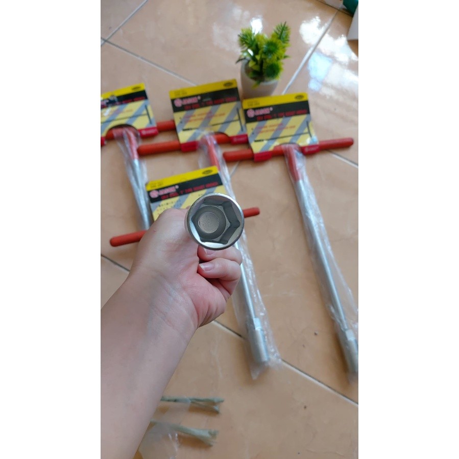 [PROMO] KUNCI SOCK T GAGANG KARET ORANYE JASON