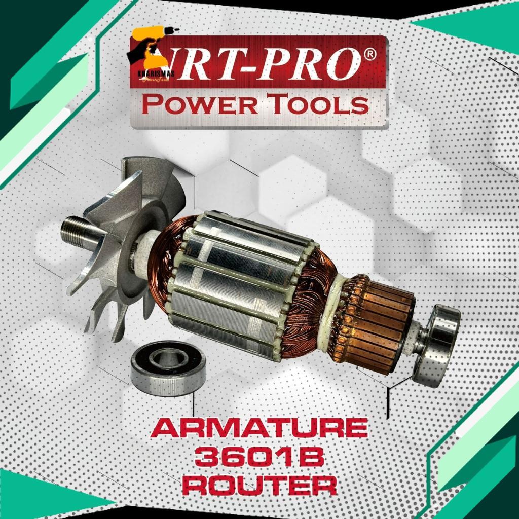 ARMATURE / ANGKER RROUTER PROFIL KAYU 3601 NRT-PRO