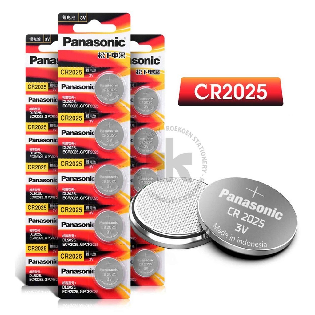 Baterai  CR2025 - Batu Batre Jam/Kalkulator/Remote Mobil