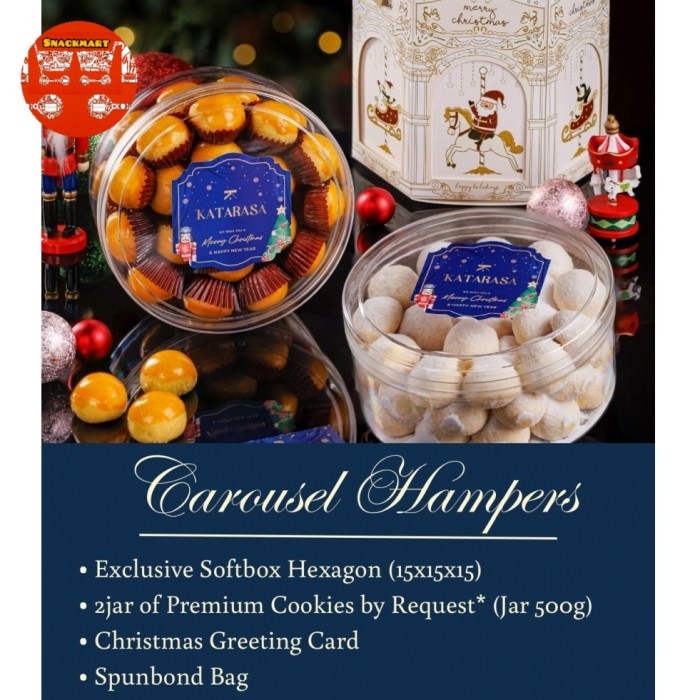 

Christmas Gift / Hampers Natal / Parcel Natal 2024 / Parcel Medan / Hampers Medan / Christmas Hampers Medan / Premium Christmas Hampers Set - Carousel Hampers