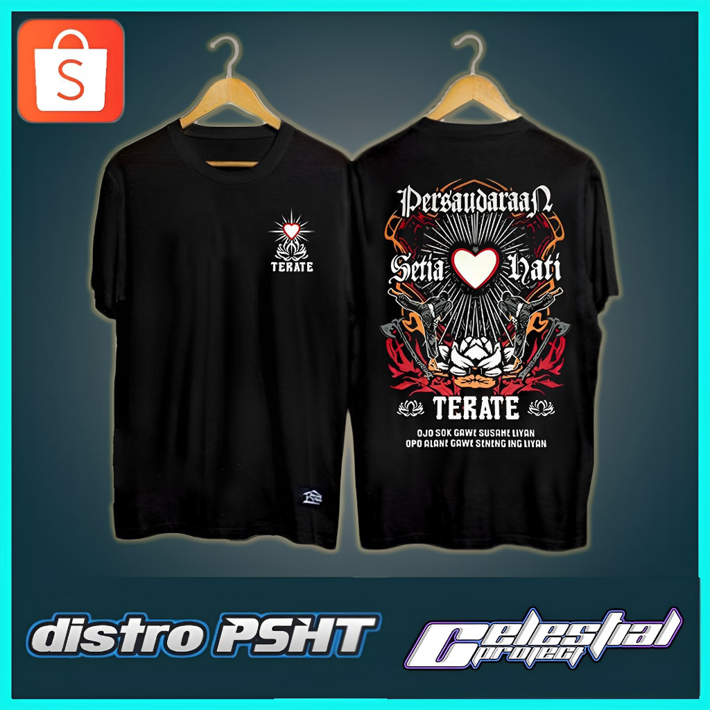 [COD] KAOS PSHT TENDANGAN T KEREN PREMIUM DISTRO GRATIS ONGKIR KAOS PSHT KAOS PAGAR NUSA